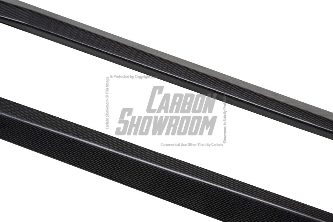 Future Design Carbon Fiber SIDE SKIRTS for Porsche 992 Carrera & 4 & S & 4S - Performance SpeedShop