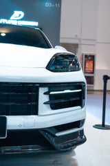 Future Design Carbon Fiber FRONT LIP SPLITTER for Porsche Cayenne Coupe 9Y3 - Performance SpeedShop