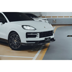 Future Design Carbon Fiber FRONT LIP SPLITTER for Porsche Cayenne Coupe 9Y3 - Performance SpeedShop