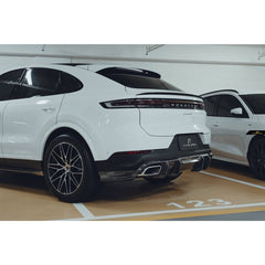 Future Design Carbon Fiber REAR DIFFUSER for Porsche Cayenne Coupe 9Y3.1 Base/E-Hybrid/S GTS