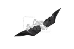 Future Design FD Carbon Fiber UPPER VALENCES for Porsche Taycan 4 & 4S - Performance SpeedShop