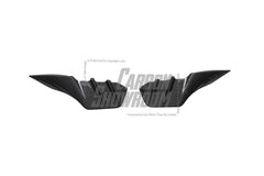 Future Design FD Carbon Fiber UPPER VALENCES for Porsche Taycan 4 & 4S - Performance SpeedShop