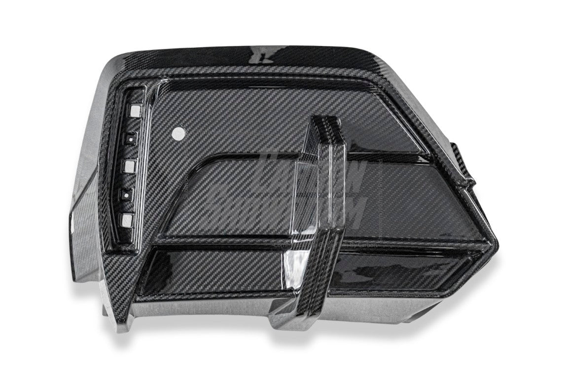 BMW X2 IX2 sDrive28i xDrive28i U10 (with M-Sport bumper) 2024-ON with Aftermarket Parts - Rear Diffuser Dry Pre-preg Carbon Fiber / FRP from Future Design