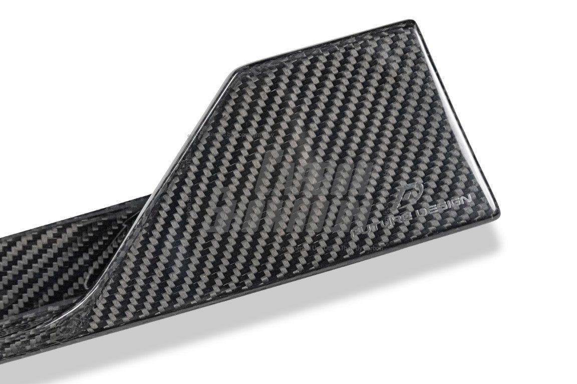 BMW X2 IX2 sDrive28i xDrive28i U10 (with M-Sport bumper) 2024-ON with Aftermarket Parts - Rear Diffuser Dry Pre-preg Carbon Fiber / FRP from Future Design