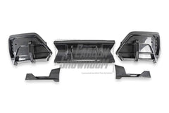 BMW X2 IX2 sDrive28i xDrive28i U10 (with M-Sport bumper) 2024-ON with Aftermarket Parts - Rear Diffuser Dry Pre-preg Carbon Fiber / FRP from Future Design