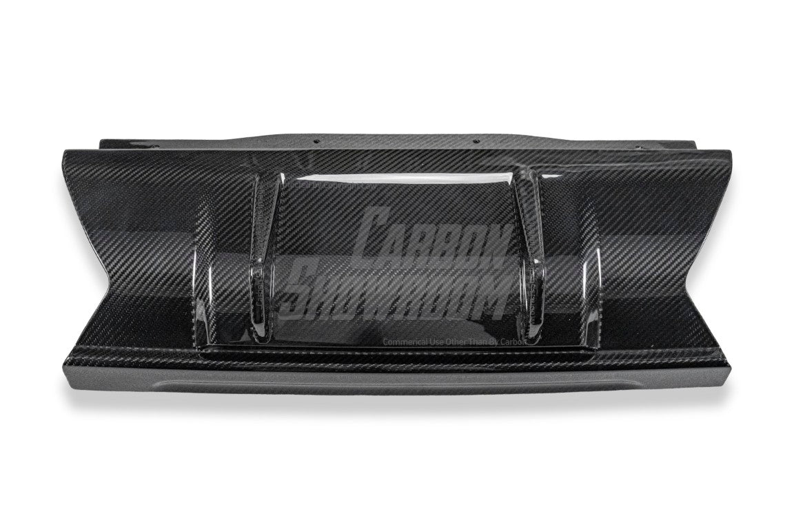 BMW X2 IX2 sDrive28i xDrive28i U10 (with M-Sport bumper) 2024-ON with Aftermarket Parts - Rear Diffuser Dry Pre-preg Carbon Fiber / FRP from Future Design