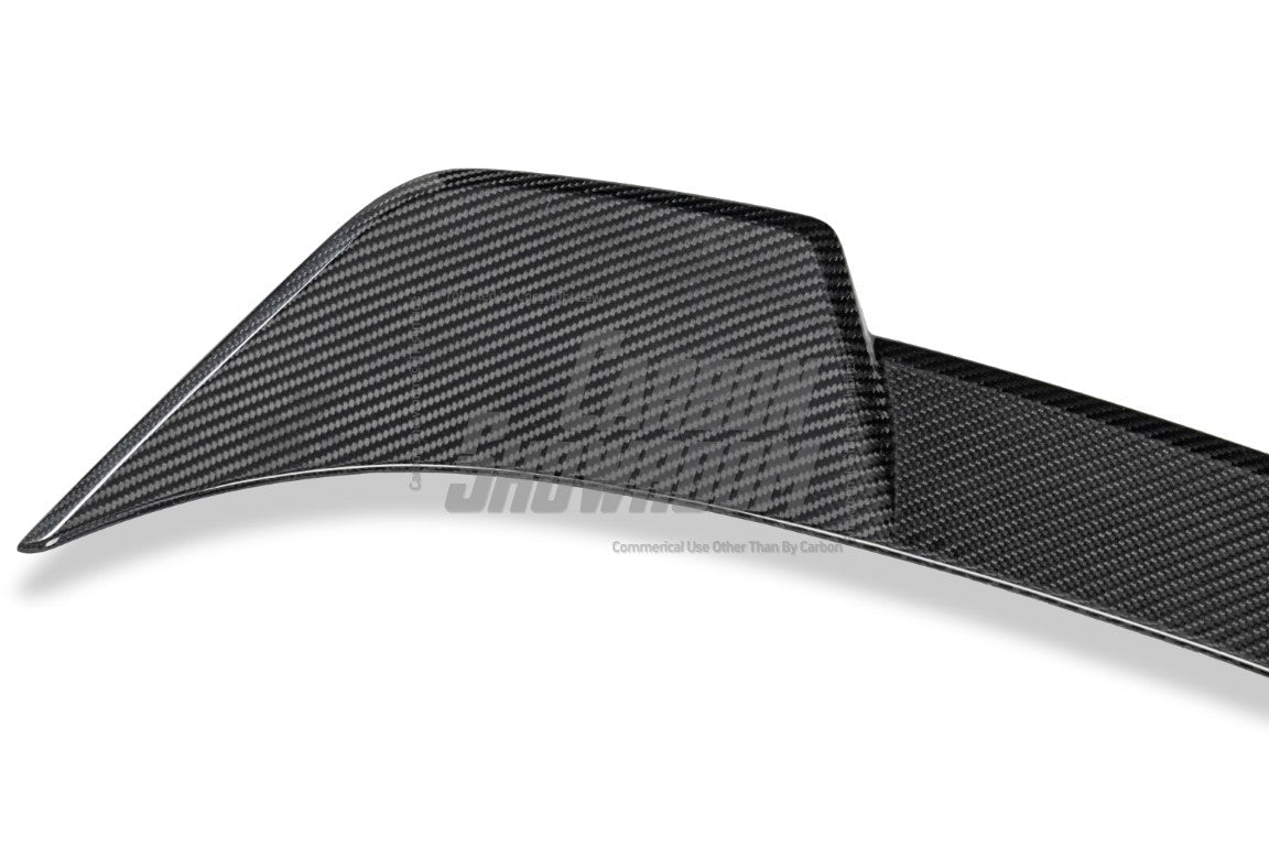 BMW X2 IX2 M35i sDrive28i xDrive28i U10 (with M-Sport bumper) 2024-ON with Aftermarket Parts - Rear Spoiler Dry Pre-preg Carbon Fiber / FRP from Future Design