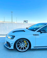 Audi RS5 S5 A5 B9 B9.5 2017-ON with Aftermarket Parts - V1 Hood Bonnet Carbon Fiber / FRP from Future Design