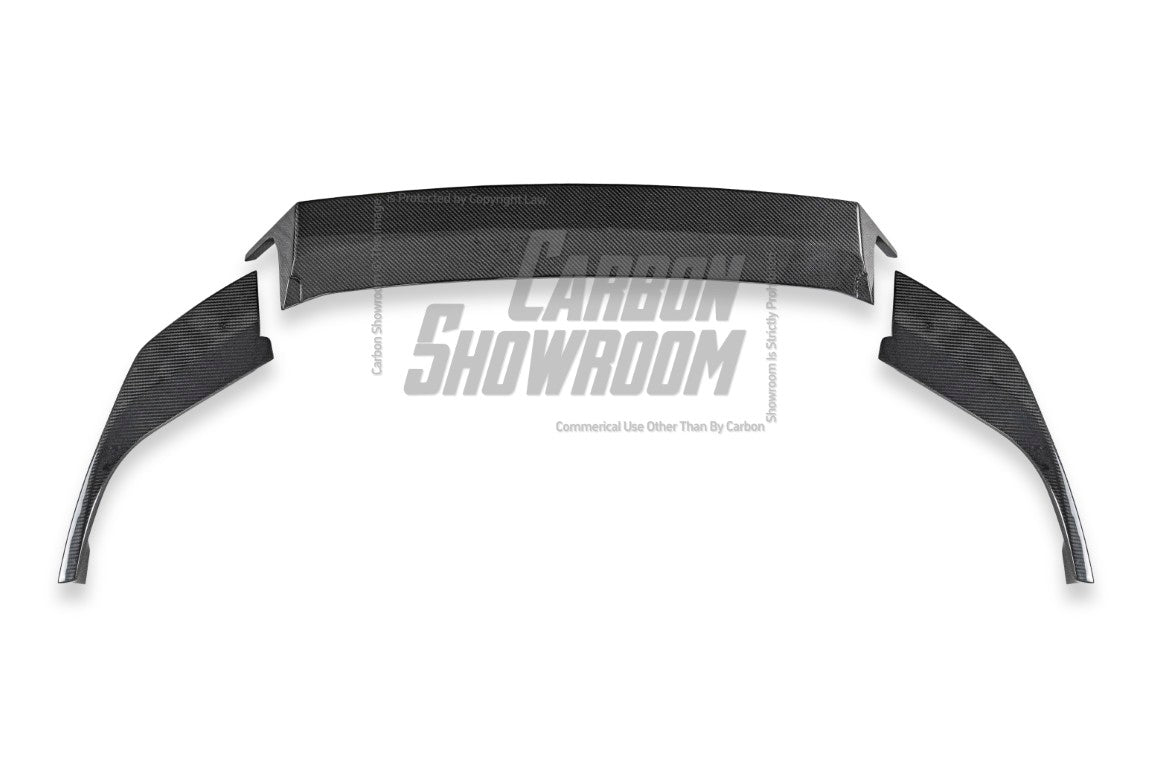 BMW X2 IX2 M35i sDrive28i xDrive28i U10 (with M-Sport bumper) 2024-ON with Aftermarket Parts - V2 Front Lip Pre-preg Carbon Fiber / FRP from Future Design