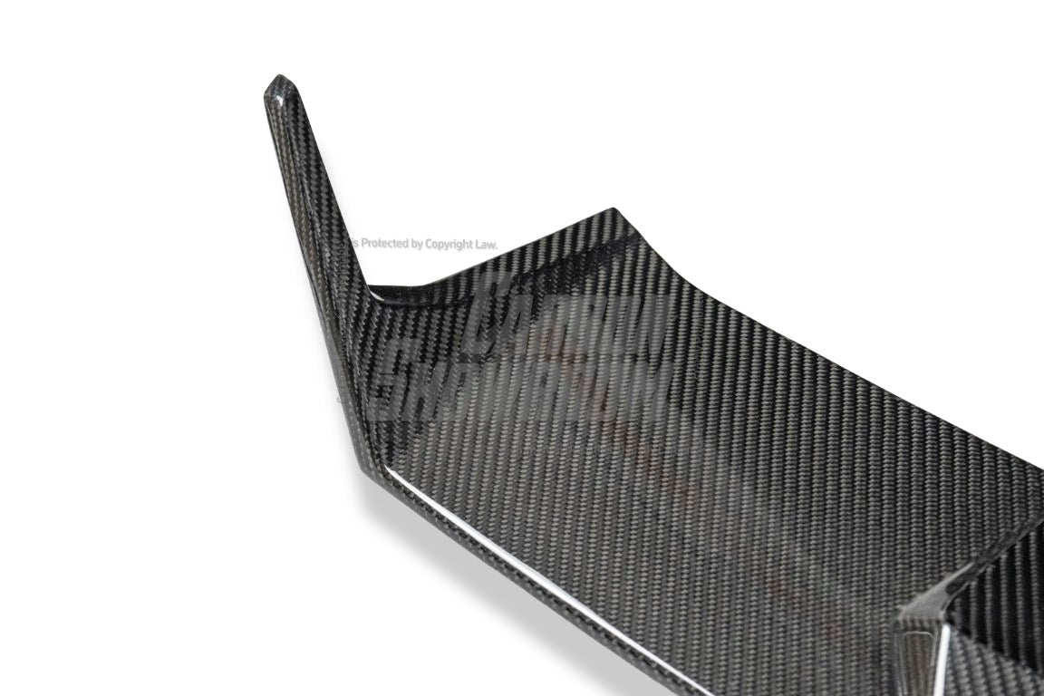 BMW X2 IX2 M35i sDrive28i xDrive28i U10 (with M-Sport bumper) 2024-ON with Aftermarket Parts - V2 Front Lip Pre-preg Carbon Fiber / FRP from Future Design