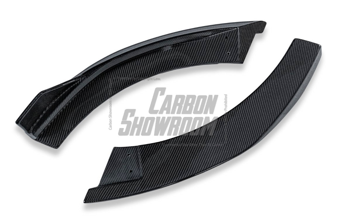 Future Design FD Carbon Fiber FRONT LIP SPLITTER for Volkswagen Golf GTI MK8 - Performance SpeedShop