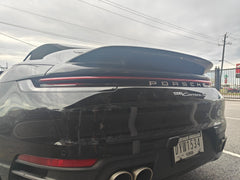  Porsche 911 992.1 Carrera Base/S/T/4/4S/Targa 4/Targa 4S/GTS 2020-2024 & Porsche 911 992.2 Carerra Base/T/S/4S/GTS/4GTS/Targa 4S/4GTS 2025-ON with Future Design Carbon's Aftermarket Parts - V2 Ducktail Spoiler Carbon Fiber