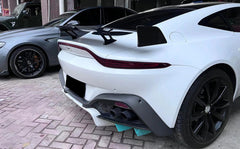 Aston Martin Vantage V8 V12 2019 2020 2021 2022 2023 with Aftermarket Parts - F1 Style Rear Wing Carbon Fiber from G Performance