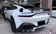Aston Martin Vantage V8 V12 2019 2020 2021 2022 2023 with Aftermarket Parts - F1 Style Rear Wing Carbon Fiber from G Performance
