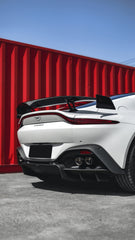 Aston Martin Vantage V8 V12 2019 2020 2021 2022 2023 with Aftermarket Parts - F1 Style Rear Wing Carbon Fiber from G Performance