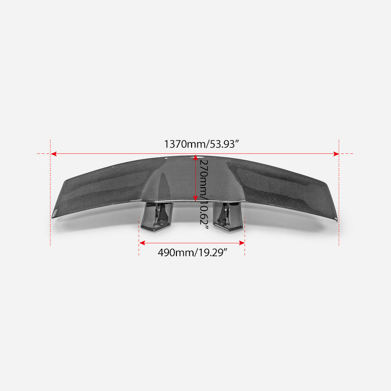 Subaru BRZ ZD8 2022 2023 2024 & Toyota GR86 ZN8 2022 2023 2024 with Aftermarket Parts - VRSA1 Style Rear Spoiler Pre-preg Carbon Fiber from EPR USA
