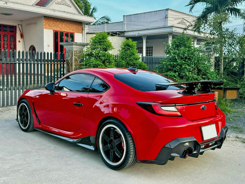 Subaru BRZ ZD8 2022 2023 2024 & Toyota GR86 ZN8 2022 2023 2024 with Aftermarket Parts - VRSA1 Style Rear Spoiler Pre-preg Carbon Fiber from EPR USA