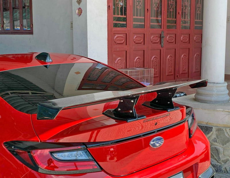 Subaru BRZ ZD8 2022 2023 2024 & Toyota GR86 ZN8 2022 2023 2024 with Aftermarket Parts - VRSA1 Style Rear Spoiler Pre-preg Carbon Fiber from EPR USA