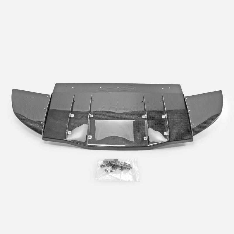 Subaru BRZ ZD8 2022 2023 2024 & Toyota GR86 ZN8 2022 2023 2024 with Aftermarket Parts - VRSA1 Style Rear Diffuser Pre-preg Carbon Fiber from EPR USA