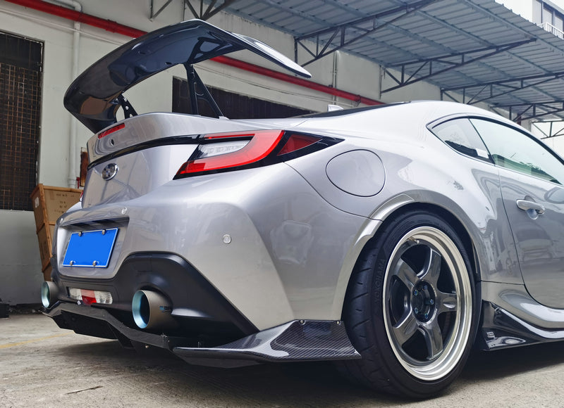 Subaru BRZ ZD8 2022 2023 2024 & Toyota GR86 ZN8 2022 2023 2024 with Aftermarket Parts - VRSA1 Style Rear Diffuser Pre-preg Carbon Fiber from EPR USA