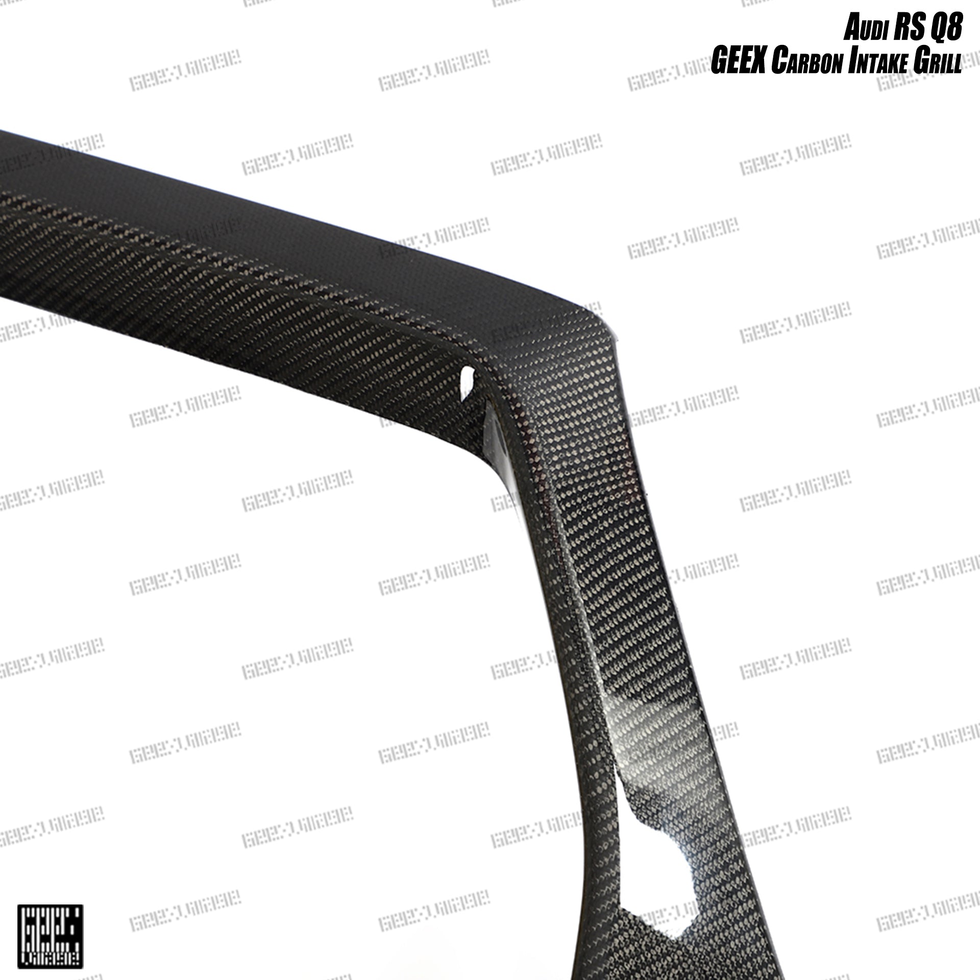 Audi RSQ8 2021-ON with Aftermarket Parts - Front Kidney Grill Carbon Fiber from Geex Village