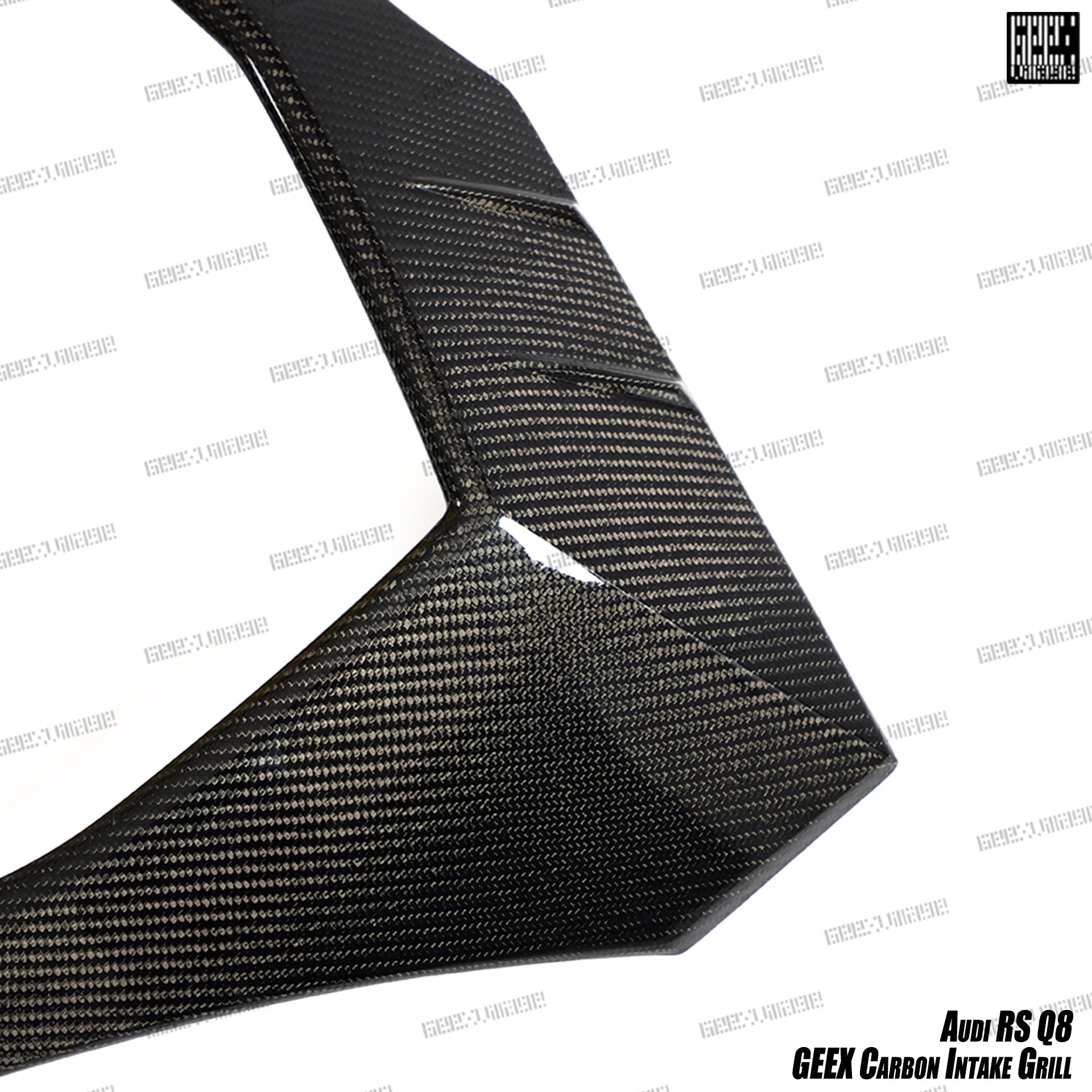 Audi RSQ8 2021-ON with Aftermarket Parts - Front Kidney Grill Carbon Fiber from Geex Village