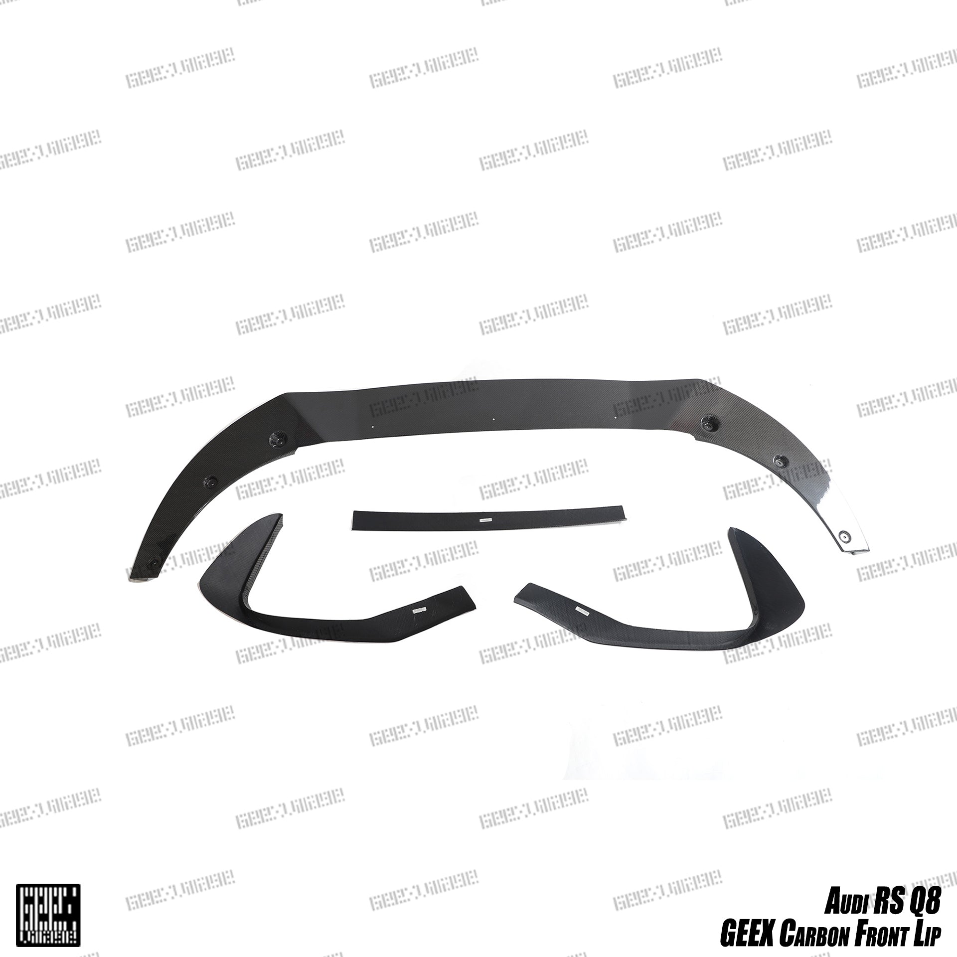 Audi RSQ8 2021-ON with Aftermarket Parts - Front Lip Carbon Fiber from Geex Village