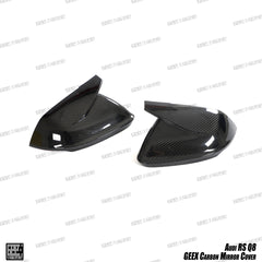 Audi RSQ8 SQ8 Q8 2020-ON with Aftermarket Parts - Mirror Covers Pre-preg Carbon Fiber from Geex Village