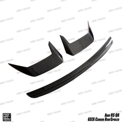 Audi RSQ8 2021-ON with Aftermarket Parts - Rear Roof Spoiler Carbon Fiber from Geex Village
