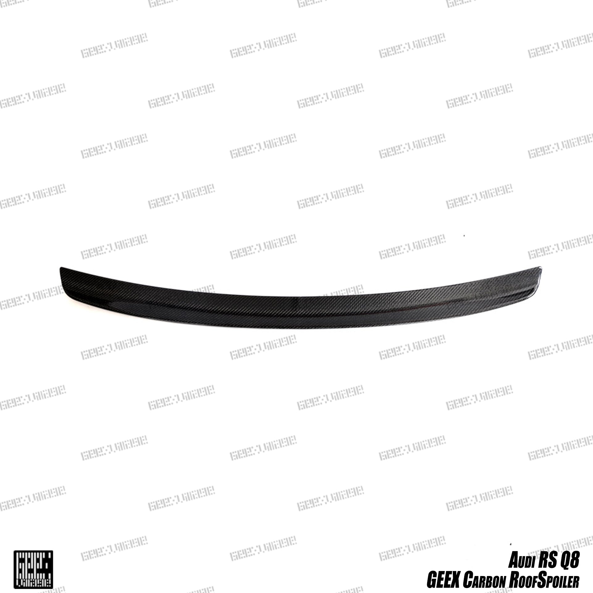 Audi RSQ8 2021-ON with Aftermarket Parts - Rear Roof Spoiler Carbon Fiber from Geex Village
