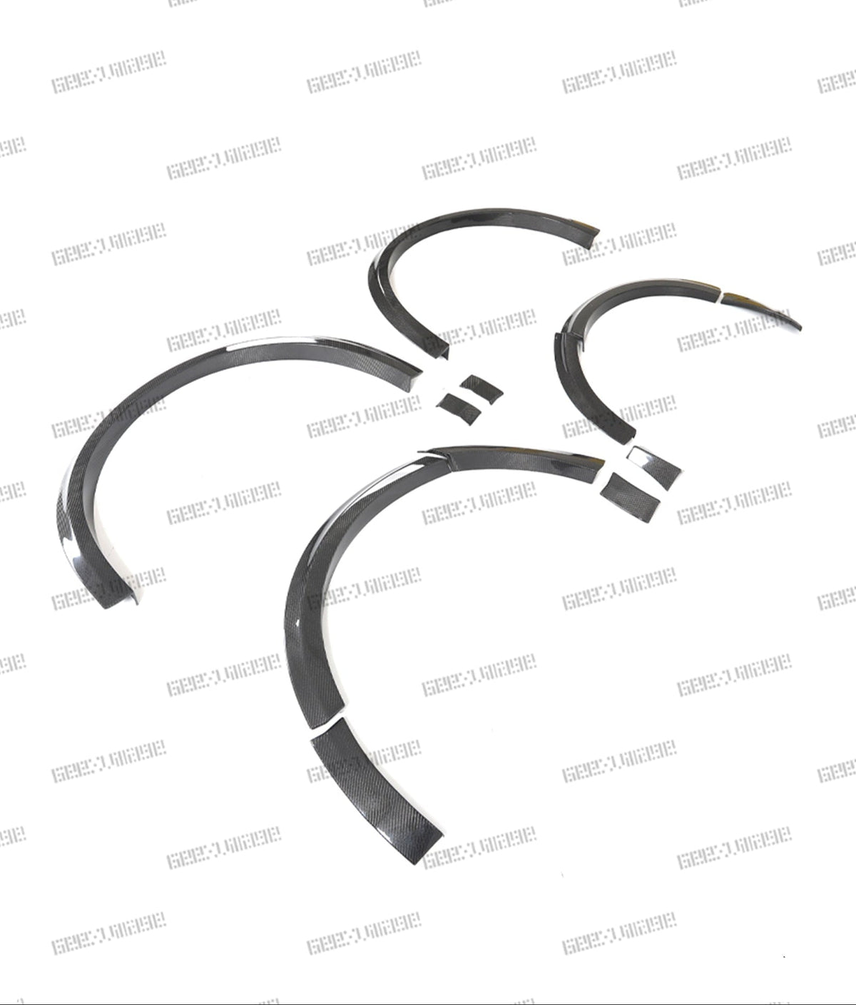 Audi RSQ8 2021-ON with Aftermarket Parts - Wheel Arches Carbon Fiber from Geex Village