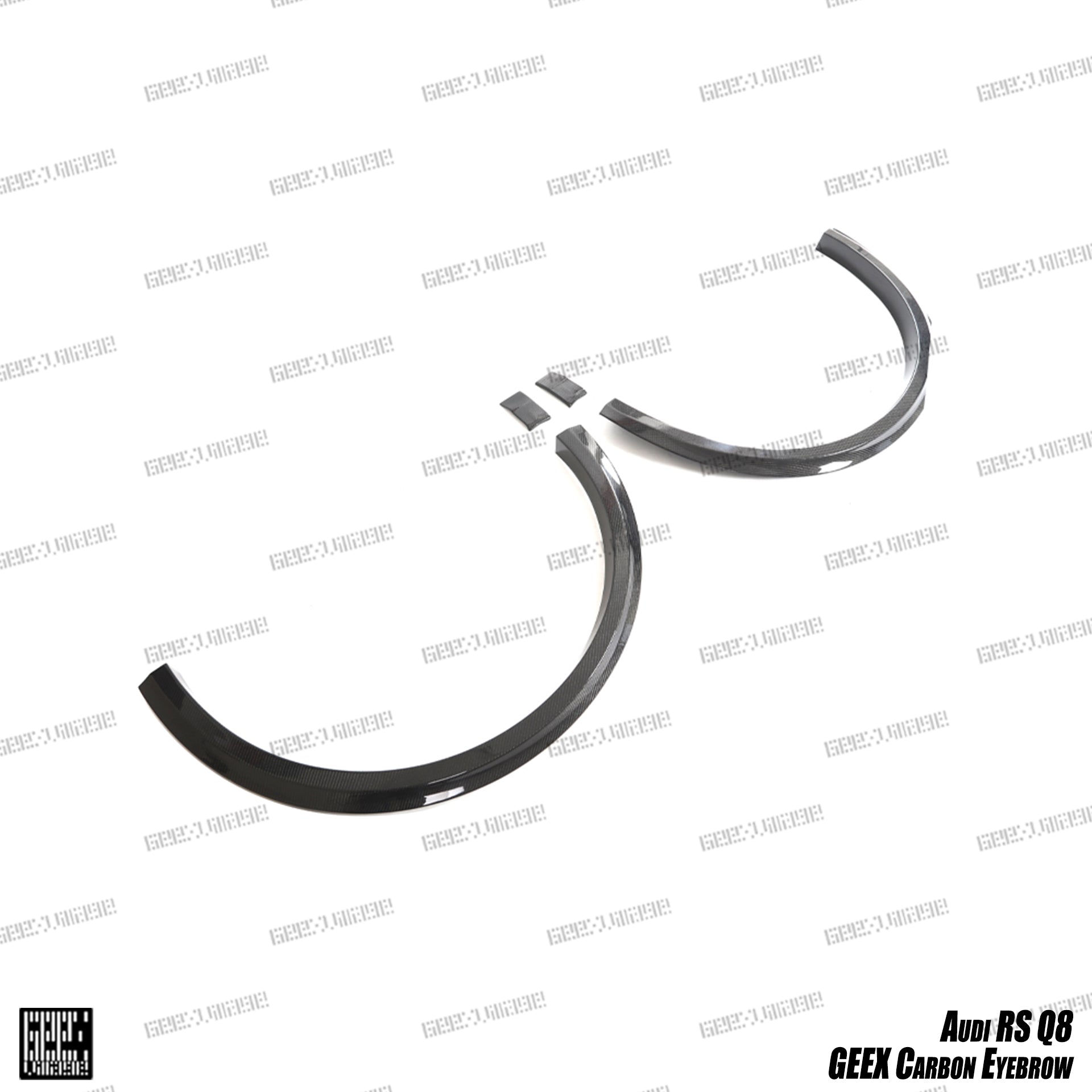 Audi RSQ8 2021-ON with Aftermarket Parts - Wheel Arches Carbon Fiber from Geex Village