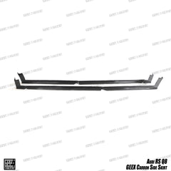 Audi RSQ8 SQ8 Q8 2020-ON with Aftermarket Parts - Side Skirts Carbon Fiber from Geex Village