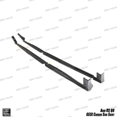 Audi RSQ8 SQ8 Q8 2020-ON with Aftermarket Parts - Side Skirts Carbon Fiber from Geex Village