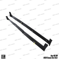 Audi RSQ8 SQ8 Q8 2020-ON with Aftermarket Parts - Side Skirts Carbon Fiber from Geex Village