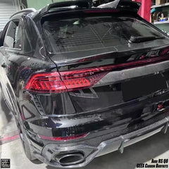 Audi RSQ8 SQ8 Q8 2020-ON with Aftermarket Parts - Rear Hatch Trunk Trim Pre-preg Carbon Fiber from Geex Village