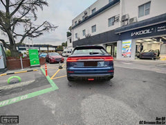 Audi SQ8 Q8 (Exhaust tips not included) 2020-ON with Aftermarket Parts - GC Style Rear Diffuser Pre-preg Carbon Fiber from Geex Village