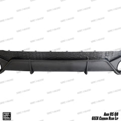 Audi SQ8 Q8 (Exhaust tips not included) 2020-ON with Aftermarket Parts - Rear Diffuser Carbon Fiber from Geex Village