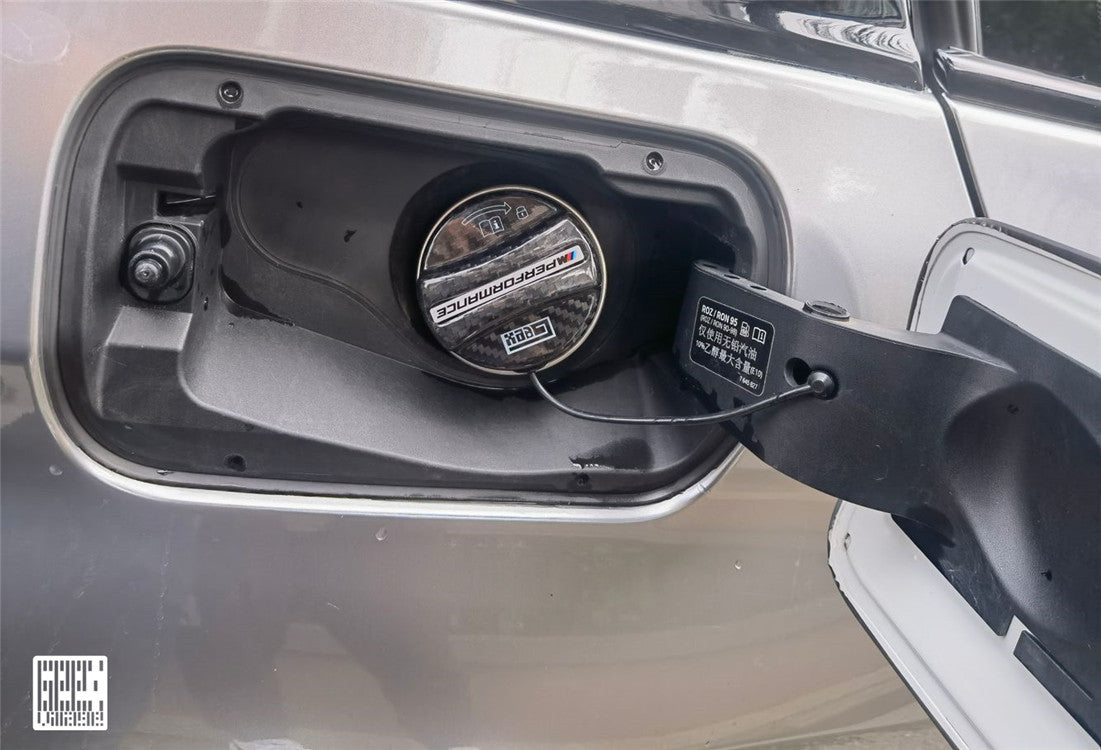 BMW 3 Series 330i M340i G20 (LCI & Pre-LCI) 2019-ON & M3 G80 G81 2021-ON with Aftermarket Parts - MP M Performance Style Fuel Filler Cap Carbon Fiber from Geex Village