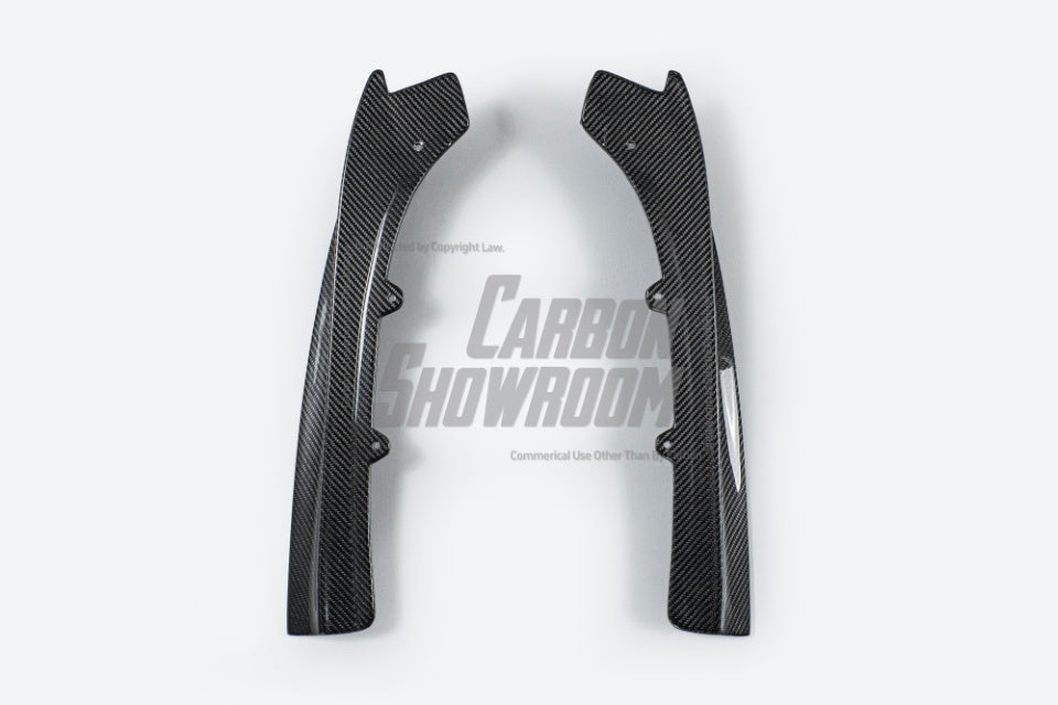 BMW 3 Series M Sport 340i 335i F30 2012 2013 2014 2015 2016 2017 2018 2019 with Aftermarket Parts - Rear Canards Carbon Fiber from Geex Village