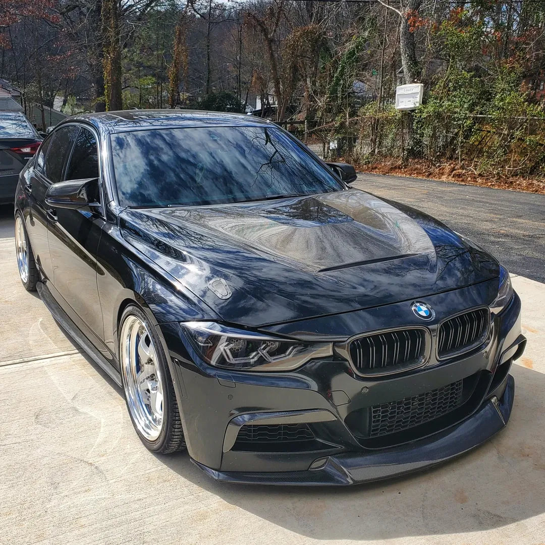 BMW 3 Series M Sport 340i 335i F30 F31 2012 2013 2014 2015 2016 2017 2018 2019 with Aftermarket Parts - Side Skirts Carbon Fiber from Geex Village
