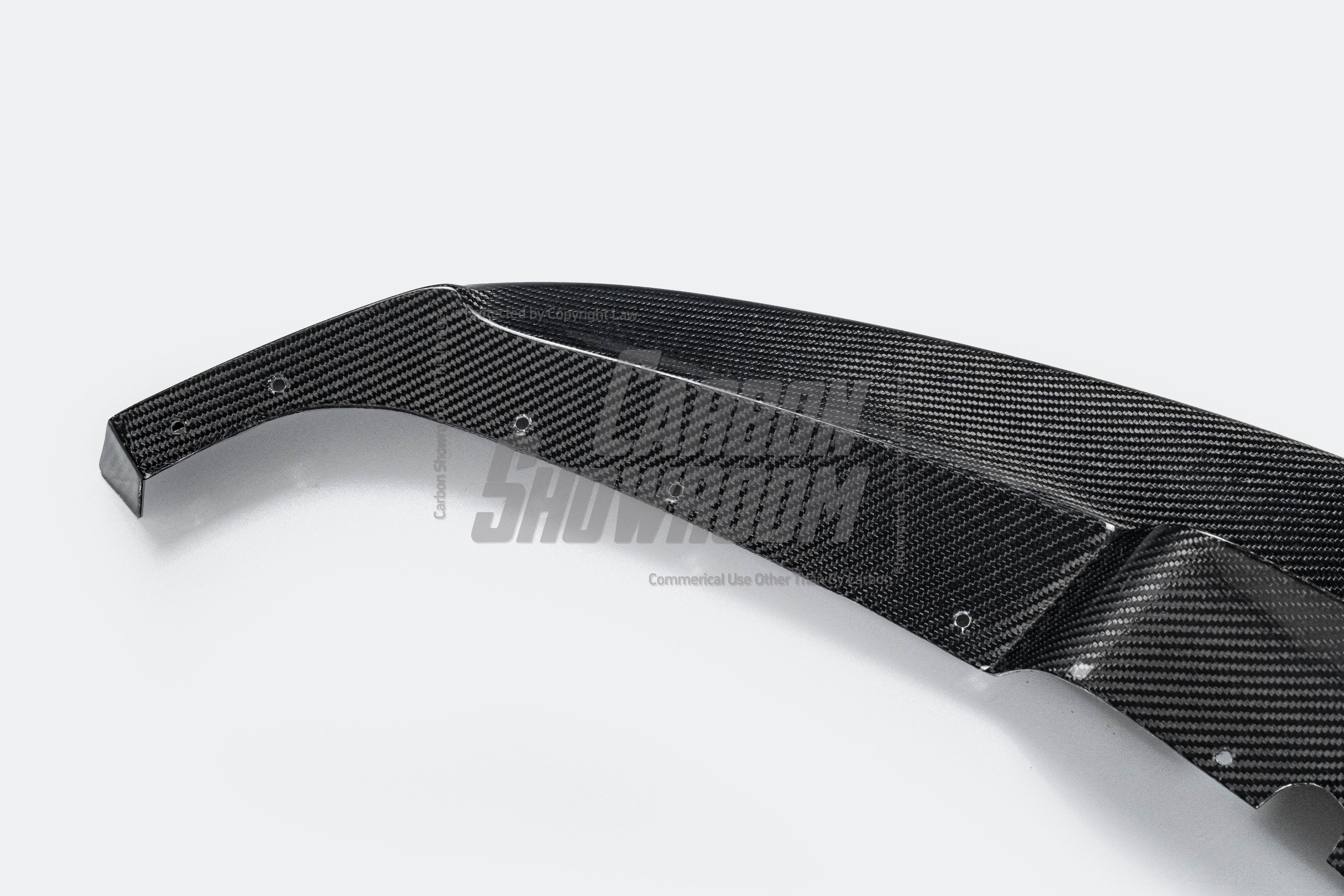 BMW 3 Series M Sport 340i 335i F30 F31 2012 2013 2014 2015 2016 2017 2018 2019 with Aftermarket Parts - V1 Front Lip & Front Side Splitters Carbon Fiber from Geex Village