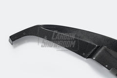 BMW 3 Series M Sport 340i 335i F30 F31 2012 2013 2014 2015 2016 2017 2018 2019 with Aftermarket Parts - V1 Front Lip & Front Side Splitters Carbon Fiber from Geex Village