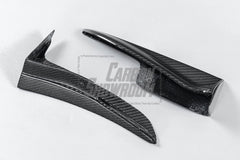 BMW 3 Series M Sport 340i 335i F30 F31 2012 2013 2014 2015 2016 2017 2018 2019 with Aftermarket Parts - V1 Front Lip & Front Side Splitters Carbon Fiber from Geex Village