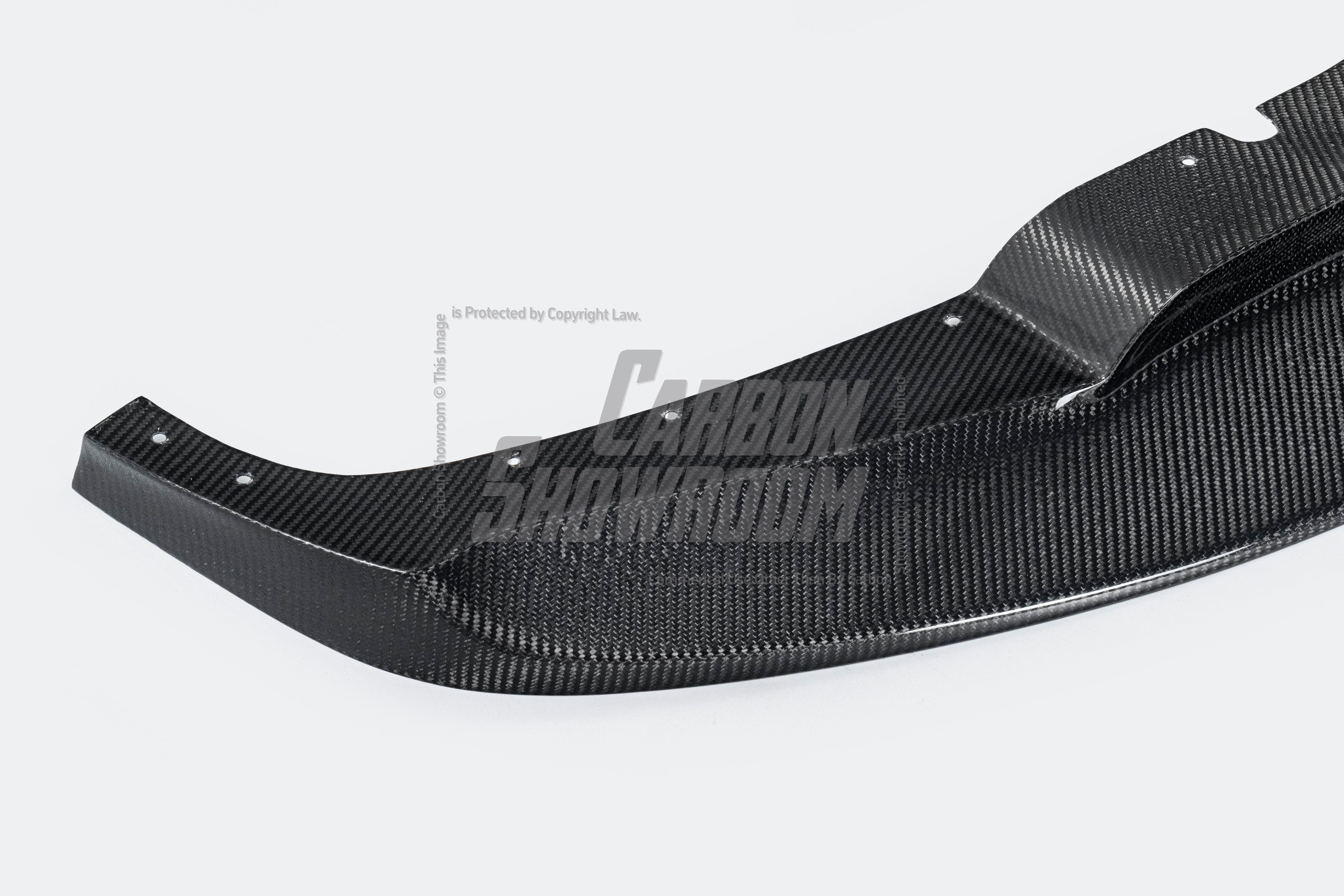 BMW 3 Series M Sport 340i 335i F30 F31 2012 2013 2014 2015 2016 2017 2018 2019 with Aftermarket Parts - V1 Front Lip & Front Side Splitters Carbon Fiber from Geex Village