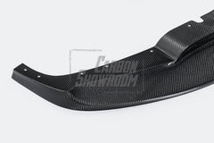 BMW 3 Series M Sport 340i 335i F30 F31 2012 2013 2014 2015 2016 2017 2018 2019 with Aftermarket Parts - V1 Front Lip & Front Side Splitters Carbon Fiber from Geex Village