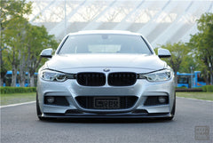 BMW 3 Series M Sport 340i 335i F30 F31 2012 2013 2014 2015 2016 2017 2018 2019 with Aftermarket Parts - V1 Front Lip & Front Side Splitters Carbon Fiber from Geex Village