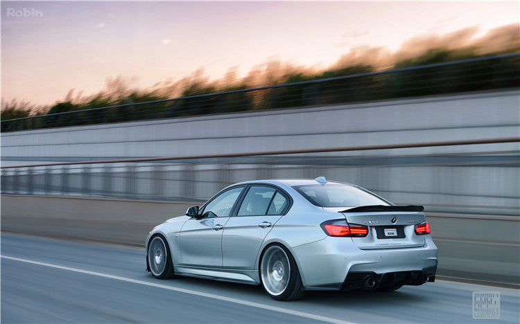 BMW 3 Series M Sport 340i 335i F30 F31 2012 2013 2014 2015 2016 2017 2018 2019 with Aftermarket Parts - Side Skirts Carbon Fiber from Geex Village