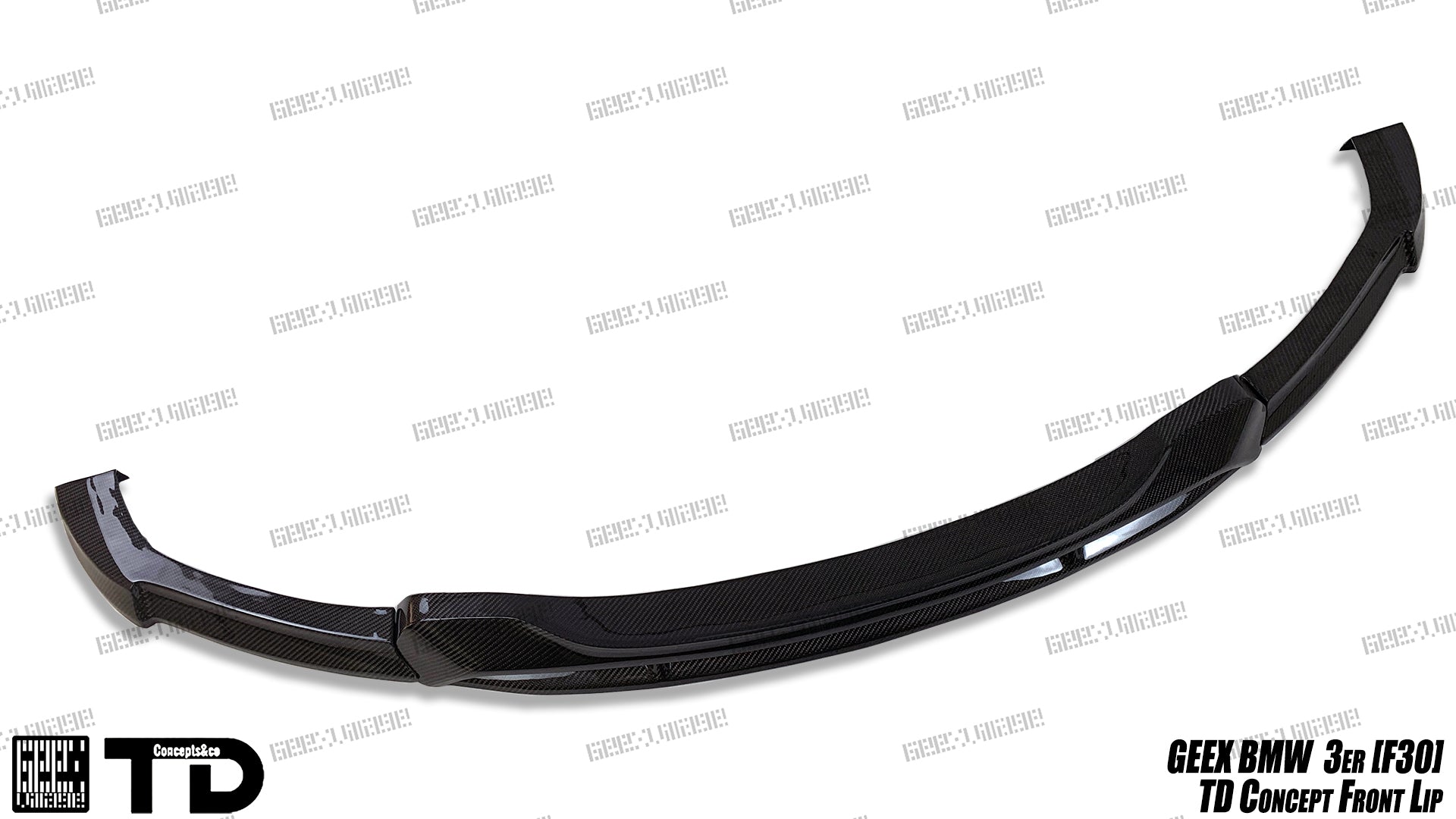 BMW 3 Series M Sport 340i 335i F30 2012 2013 2014 2015 2016 2017 2018 2019 with Aftermarket Parts - V2 Front Bumper Air Diverter Canards & Front Lip Carbon Fiber/FRP from Geex Village