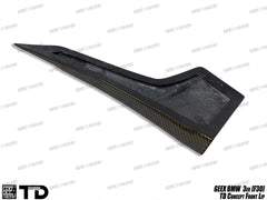 BMW 3 Series M Sport 340i 335i F30 2012 2013 2014 2015 2016 2017 2018 2019 with Aftermarket Parts - V2 Front Bumper Air Diverter Canards & Front Lip Carbon Fiber/FRP from Geex Village
